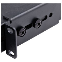 StarTech 1 HE verstellbarer Schwerlast Fachboden fr Server Rack/ Schrank bis 113 Kg - Fachboden Serverschrank 1HE belftet