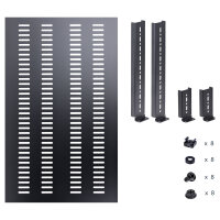 StarTech 1 HE verstellbarer Schwerlast Fachboden fr Server Rack/ Schrank bis 113 Kg - Fachboden Serverschrank 1HE belftet