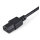 StarTech 1m Standard Computer Power Cord Extension - C14 to C13