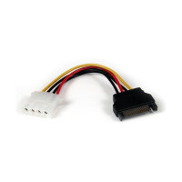 StarTech 6in SATA to LP4 Power Cable Adapter - F/M