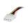 StarTech 6in SATA to LP4 Power Cable Adapter - F/M
