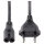 StarTech 1m Standard Laptop Power Cord - EU to C7 Power Cable Lead
