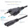 StarTech 1m Standard Laptop Power Cord - EU to C7 Power Cable Lead