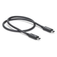 StarTech 0.5m Thunderbolt 3 40Gbps USB-C Cable Thunderbolt USB and DisplayPort Compatible