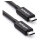 StarTech 0.5m Thunderbolt 3 40Gbps USB-C Cable Thunderbolt USB and DisplayPort Compatible