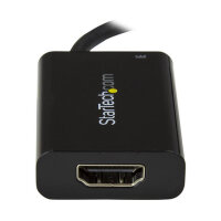 StarTech USB-C auf HDMI Adapter mit USB Stromversorgung - USB Typ C zu HDMI Konverter fur Computer mit USB C - 4K 60Hz