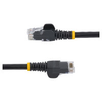 StarTech 10m Black Cat5e Patch Cable with Snagless RJ45 Connectors - Long Ethernet Cable - 10 m Cat 5e UTP Cable