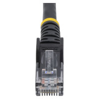 StarTech 10m Black Cat5e Patch Cable with Snagless RJ45 Connectors - Long Ethernet Cable - 10 m Cat 5e UTP Cable