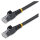 StarTech 10m Black Cat5e Patch Cable with Snagless RJ45 Connectors - Long Ethernet Cable - 10 m Cat 5e UTP Cable