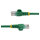StarTech 0.5m Green Cat5e Patch Cable with Snagless RJ45 Connectors - Short Ethernet Cable - 0.5 m Cat 5e UTP Cable