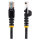 StarTech 5m Black Cat5e Snagless RJ45 UTP Patch Cable - 5 m Patch Cord - Ethernet Patch Cable - RJ45 Male to Male Cat 5e Cab