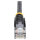StarTech 5m Black Cat5e Snagless RJ45 UTP Patch Cable - 5 m Patch Cord - Ethernet Patch Cable - RJ45 Male to Male Cat 5e Cab
