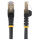 StarTech CAT6a Ethernet Cable - 2m - Black Network Cable - Snagless RJ45 Cable - Ethernet Cord - 2 m / 6 ft
