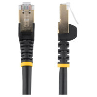 StarTech CAT6a Ethernet Cable - 3m - Black Network Cable - Snagless RJ45 Cable - Ethernet Cord - 3 m / 10 f