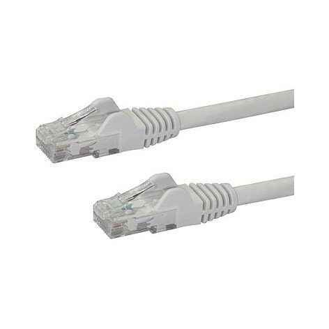 StarTech 10m Cat6 Patch Cable with Snagless RJ45 Connectors - White - Cat 6 Ethernet Patch Cable - 10 m UTP Cat6 Patch Cord