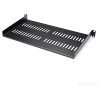 StarTech 1U Server Rack Shelf Universal Vented Rack Mount Cantilever Tray for 19inch Network Equipment Rack