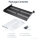 StarTech 1U Server Rack Shelf Universal Vented Rack Mount Cantilever Tray for 19inch Network Equipment Rack