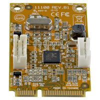 StarTech Mini PCI Express Gigabit Ethernet Netzwerkkarte - mini PCIe NIC Lan Adapter Karte