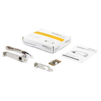 StarTech Mini PCI Express Gigabit Ethernet Netzwerkkarte - mini PCIe NIC Lan Adapter Karte