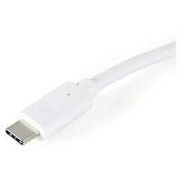 StarTech USB-C auf Gigabit Netzwerk Adapter - USB Type-C Ethernet Konverter mit Aluminium Gehuse - Silber