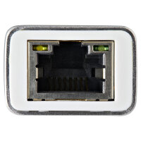 StarTech USB-C auf Gigabit Netzwerk Adapter - USB Type-C Ethernet Konverter mit Aluminium Gehuse - Silber