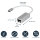 StarTech USB-C auf Gigabit Netzwerk Adapter - USB Type-C Ethernet Konverter mit Aluminium Gehuse - Silber