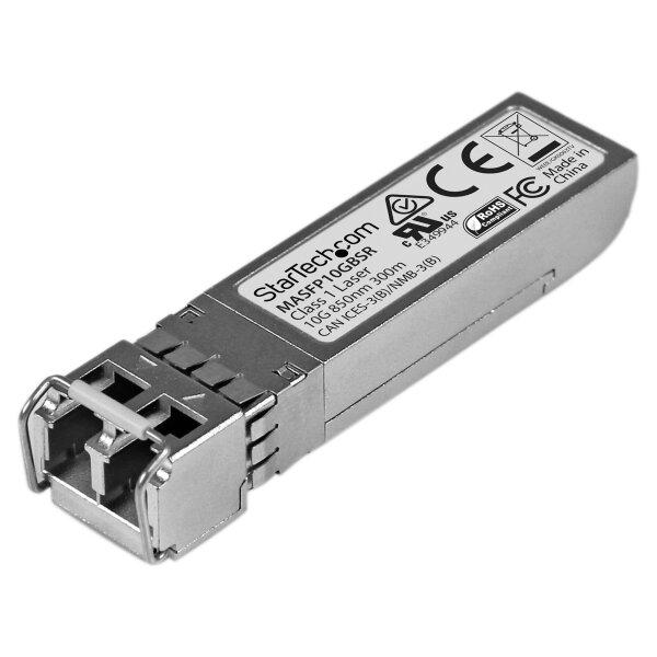 StarTech Cisco Meraki MA-SFP-10GB-SR kompatibel SFP+ - 10 Gigabit Fiber 10GBase-SR SFP+ Transceiver Modul - MM LC - 300m