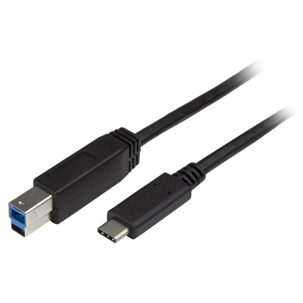 StarTech USB-C to USB-B Cable - M/M - 2 m 6 ft. - USB 3.0