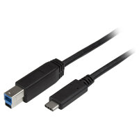 StarTech USB-C to USB-B Cable - M/M - 2 m 6 ft. - USB 3.0
