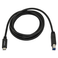 StarTech USB-C to USB-B Cable - M/M - 2 m 6 ft. - USB 3.0