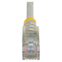 StarTech 0.5m Gray Cat5e Patch Cable with Snagless RJ45 Connectors - Short Ethernet Cable - 0.5 m Cat 5e UTP Cable