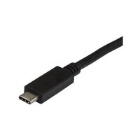 StarTech USB to USB C Cable 1.6 ft / 0.5m M/M USB 3.1 10Gbps USB-C to USB 3.0 USB Type C to Type A Cable