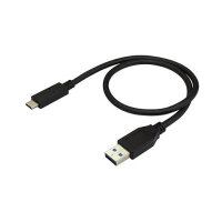 StarTech USB to USB C Cable 1.6 ft / 0.5m M/M USB 3.1 10Gbps USB-C to USB 3.0 USB Type C to Type A Cable