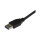 StarTech USB to USB C Cable 1.6 ft / 0.5m M/M USB 3.1 10Gbps USB-C to USB 3.0 USB Type C to Type A Cable
