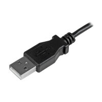 StarTech Micro-USB Charge-and-Sync Cable M/M - Left-Angle Micro-USB - 24 AWG - 0.5 m