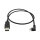 StarTech Micro-USB Charge-and-Sync Cable M/M - Left-Angle Micro-USB - 24 AWG - 0.5 m