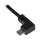 StarTech Micro-USB Charge-and-Sync Cable M/M - Left-Angle Micro-USB - 24 AWG - 0.5 m