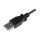 StarTech Micro-USB Charge-and-Sync Cable M/M - Left-Angle Micro-USB - 24 AWG - 0.5 m
