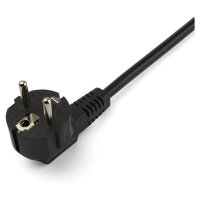 StarTech 2m C13 Power Cord - Schuko to 2x C13 - Y...