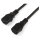 StarTech 2m C13 Power Cord - Schuko to 2x C13 - Y Splitter Power Cable