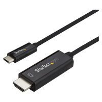 StarTech 1m 3 ft. USB-C to HDMI Cable - 4K at 60Hz - Black