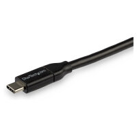 StarTech USB C To USB C Cable - 10 ft / 3m - USB-IF Certified - 5A PD - USB 2.0 - USB Type C Charging Cable - USB C Fast Charge