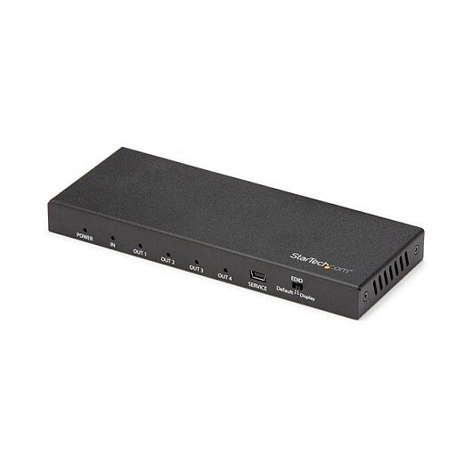 StarTech HDMI Splitter - 4-Port - 4K 60Hz - HDMI Splitter 1 In 4 Out - 4 Way HDMI Splitter - HDMI Port Splitter