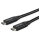 StarTech USB C To USB C Cable - 3 ft / 1m - USB-IF Certified - 5A PD - USB 2.0 - USB Type C Charging Cable - USB C Fast Charge C