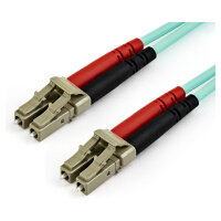 StarTech 7m OM3 LC to LC Multimode Duplex Fiber Optic...