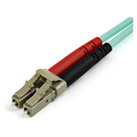 StarTech 7m OM3 LC to LC Multimode Duplex Fiber Optic...