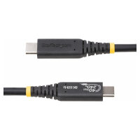 StarTech 1m USB4 Kabel, USB-IF Zertifiziertes USB-C Kabel, 40Gbps, 8K - USB-Kabel - 24 pin USB-C