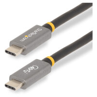 StarTech 1 m USB4 Kabel, USB-IF zertifiziertes USB C Kabel, 40Gbit/s - USB-Kabel - 24 pin USB-C (M)
