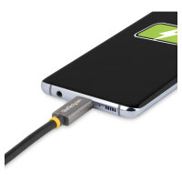 StarTech 1 m USB4 Kabel, USB-IF zertifiziertes USB C Kabel, 40Gbit/s - USB-Kabel - 24 pin USB-C (M)