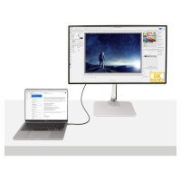 StarTech 1 m USB4 Kabel, USB-IF zertifiziertes USB C Kabel, 40Gbit/s - USB-Kabel - 24 pin USB-C (M)
